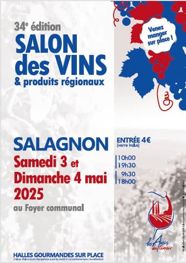 34e édition du  salon des vins et produits régionaux de Salagnon 2025